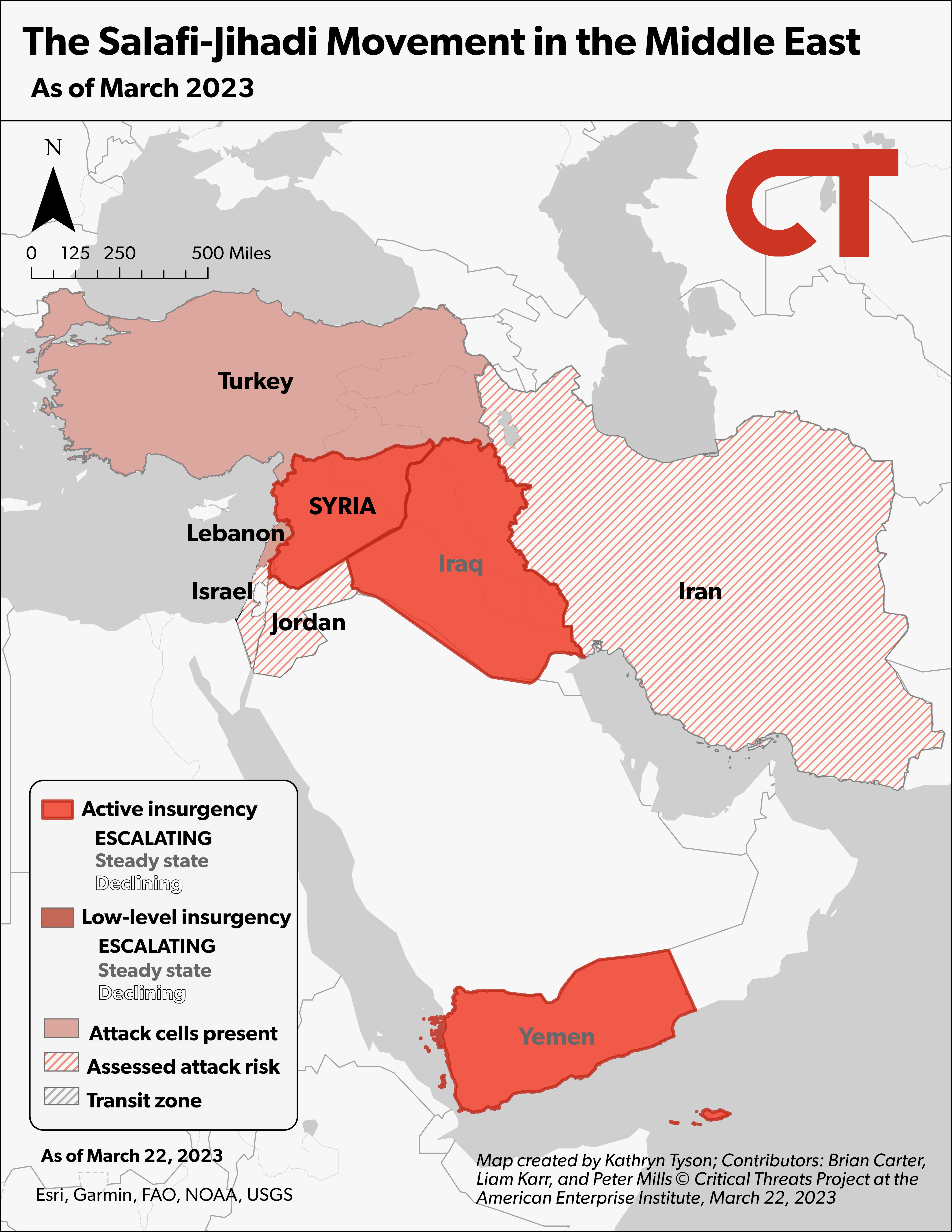萨拉菲运动每周更新，2023年3月22日（ISIS 增加了针对叙利亚代尔祖尔市北部亲政权部落的袭击）