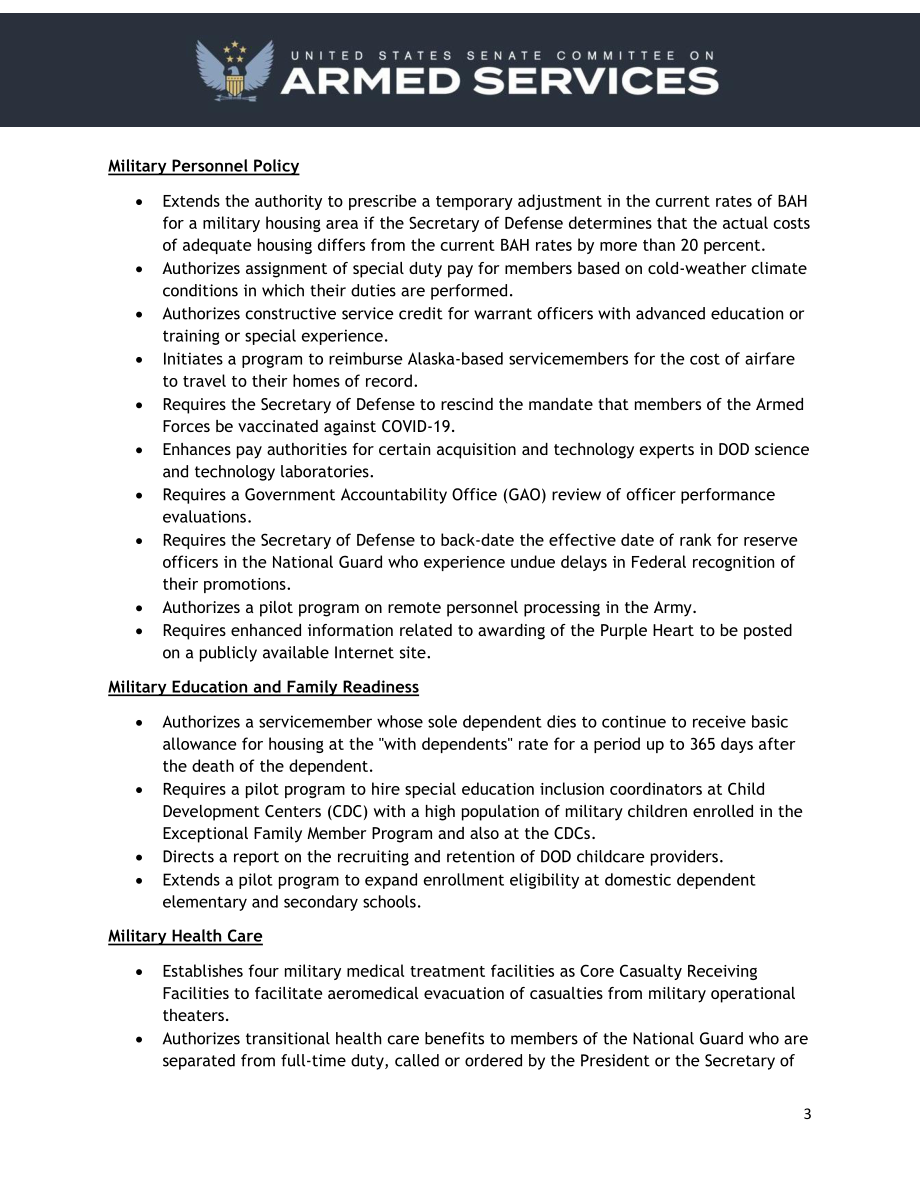 NDAA 2023 参议院 摘要.pdf_第3页