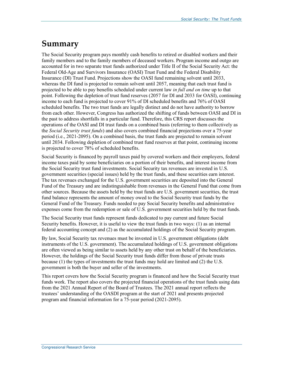 [20210921]RL33028_社会保障：信托基金.pdf_第2页