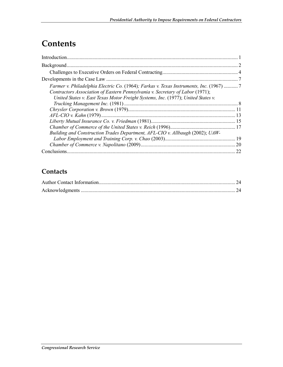 [20120718]R41866_总统授权对联邦承包商施加要求.pdf_第3页