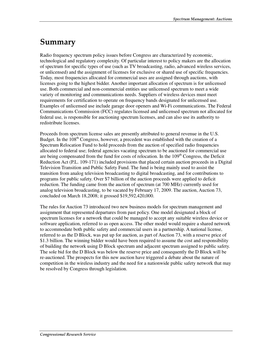 [20081118]RL31764_频谱管理：拍卖会.pdf_第2页