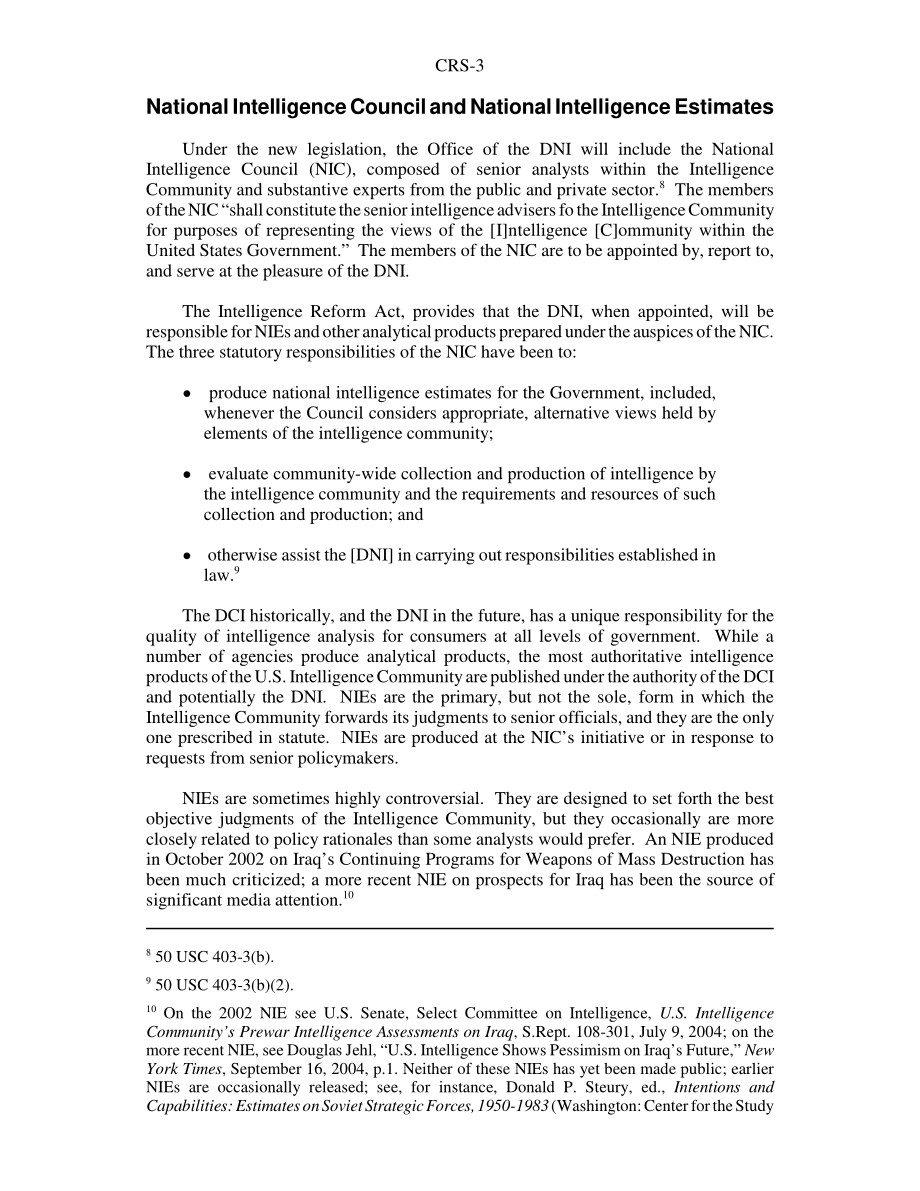 [20050211]RS21948_国家情报和情报分析主任.pdf_第3页