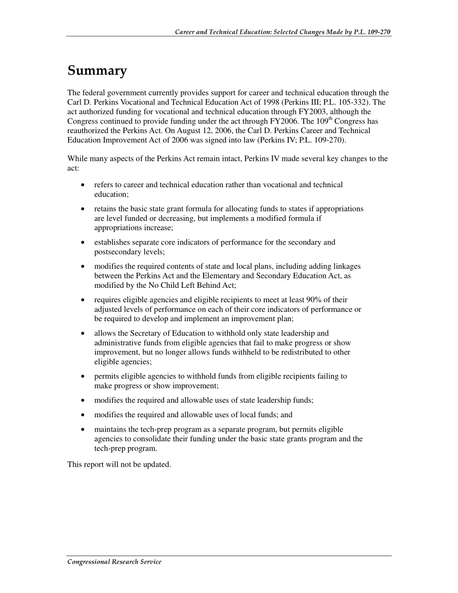 [20060823]RL33624_职业和技术教育：P.L.所做的选定更改109-270.pdf_第2页