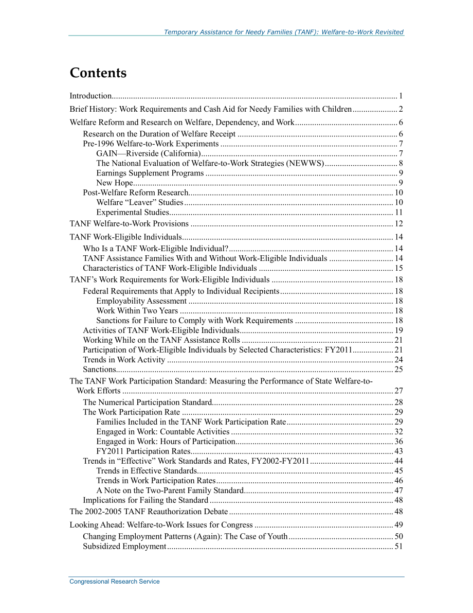 [20140911]R42767_贫困家庭临时援助（TANF）：重新审视工作福利 .pdf_第3页