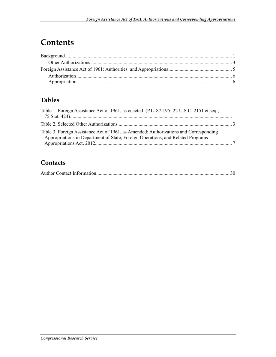 [20120418]R40089_1961年对外援助法：授权和相应拨款.pdf_第3页