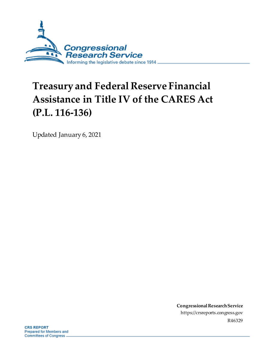 [20210106]R46329_《关怀法案》（P.L116-136).pdf_第1页