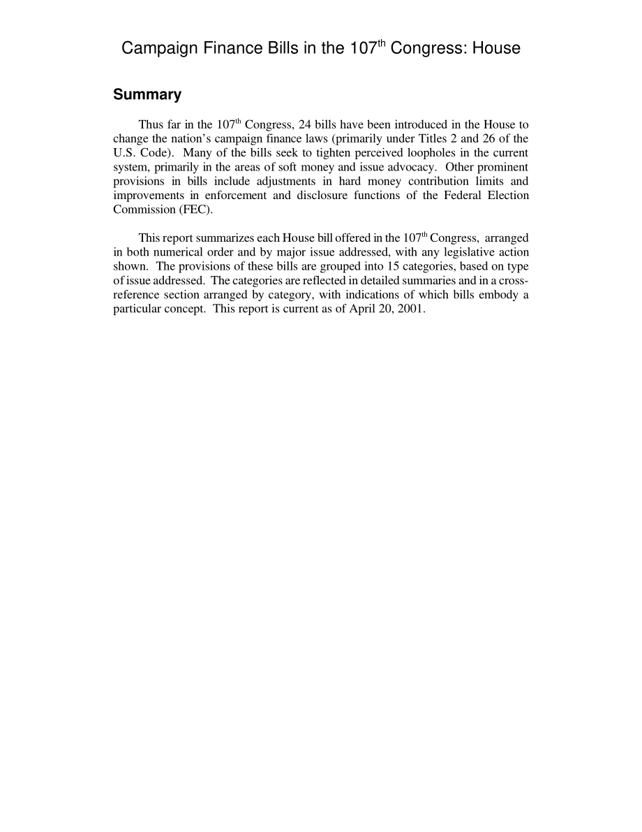 [20010424]RL30939_第107届国会的竞选融资法案：房屋.pdf_第2页