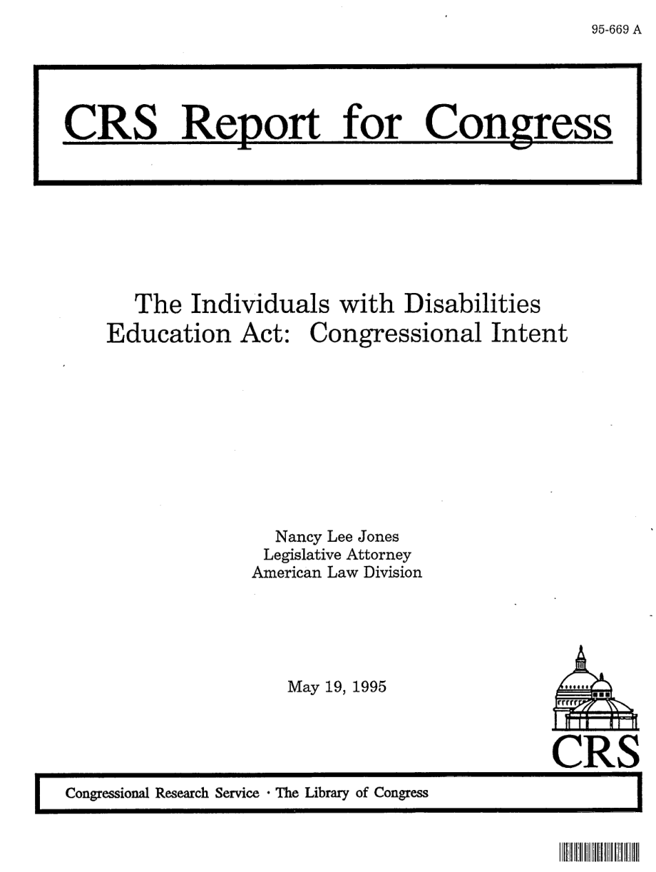 [19950618]95-669_《残疾人教育法》：国会意图.pdf_第1页