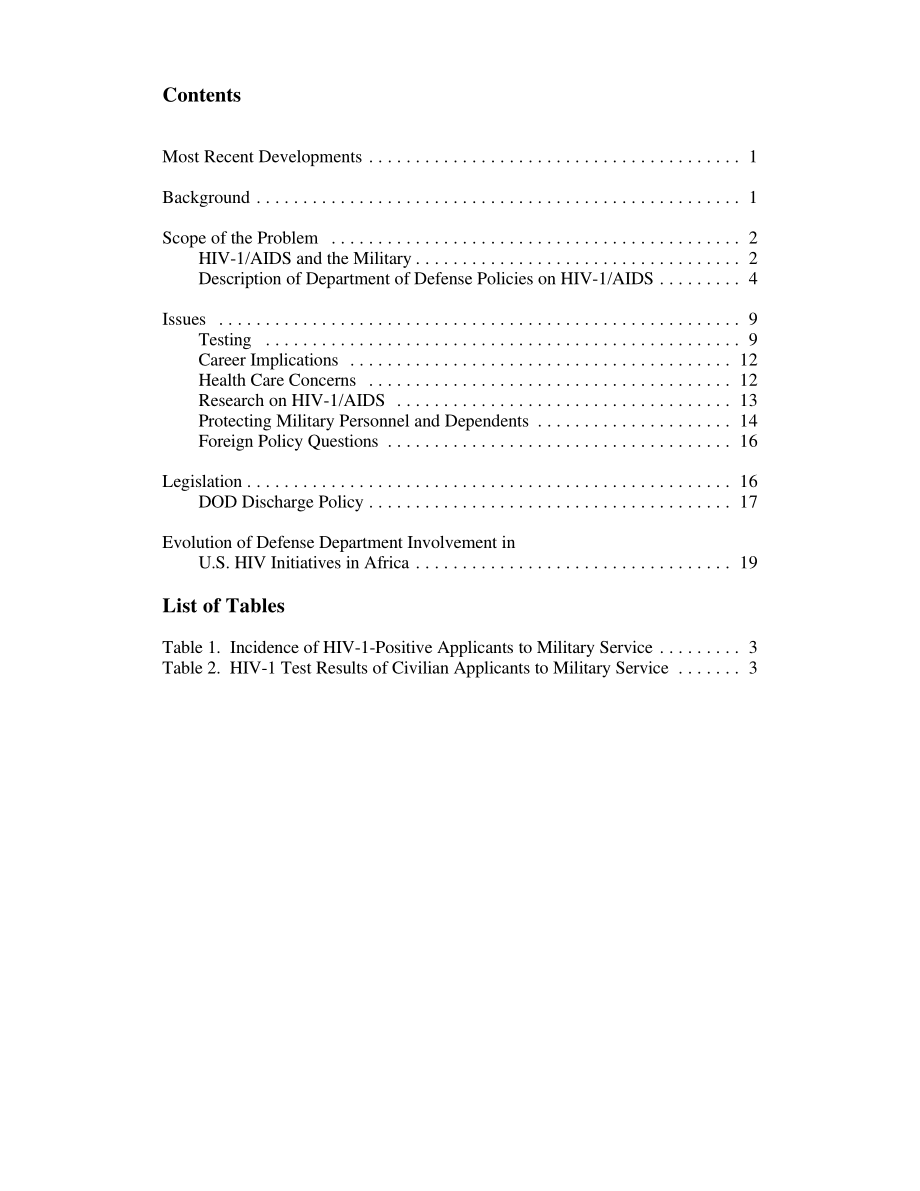 [20001128]RL30761_艾滋病毒艾滋病与军事人力政策.pdf_第3页