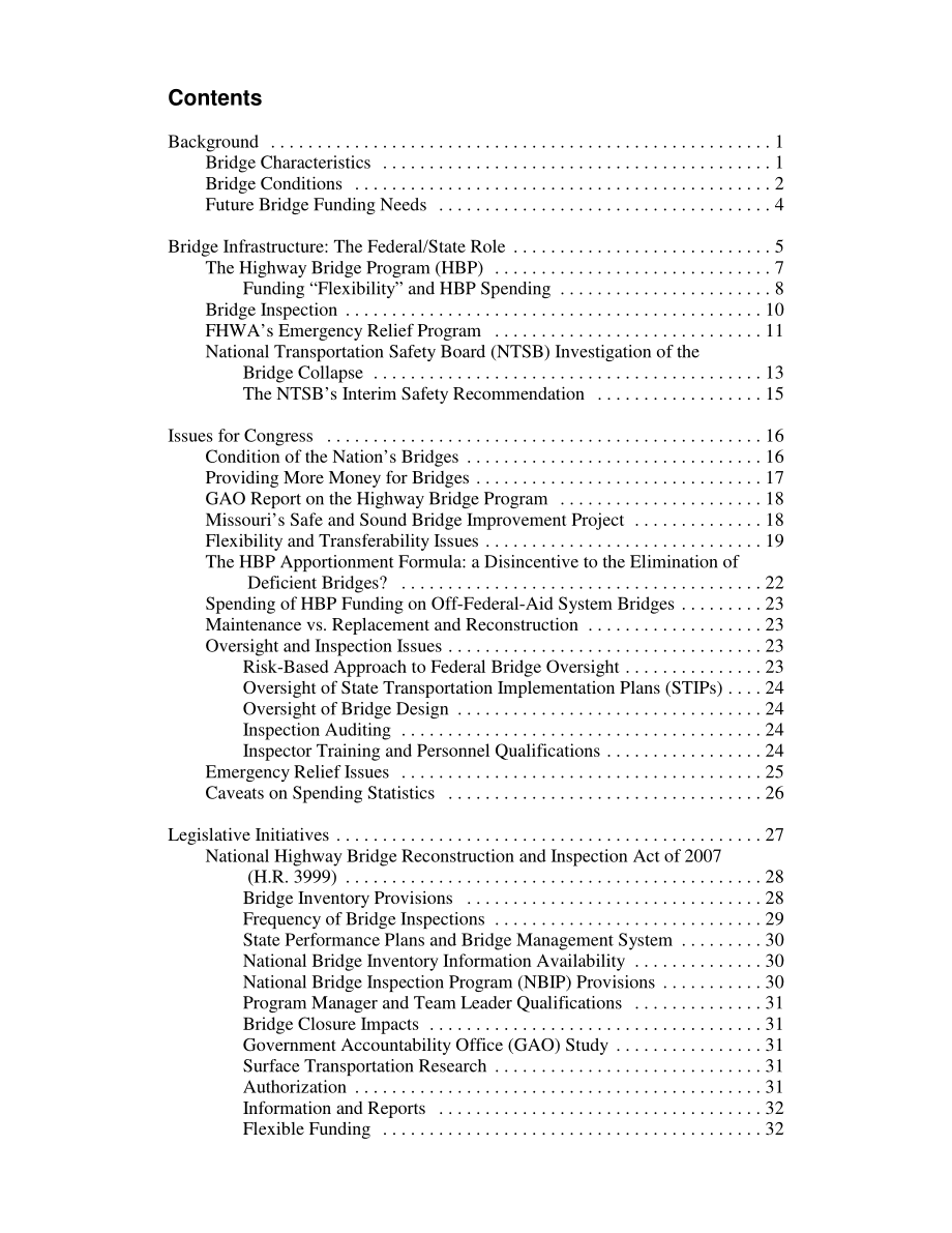 [20080919]RL34127_公路桥梁：条件和联邦州角色.pdf_第3页