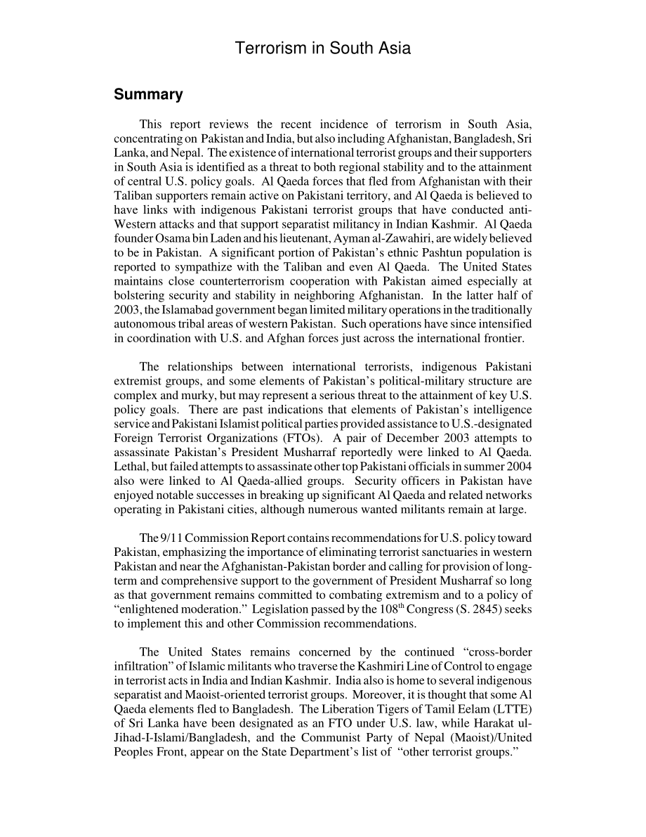 [20050831]RL32259_南亚的恐怖主义.pdf_第2页