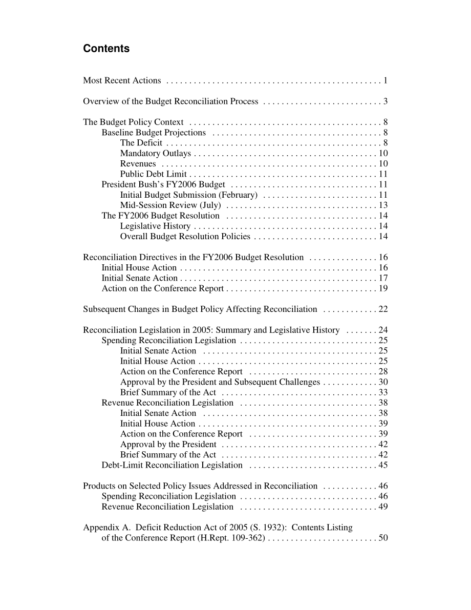 [20070817]RL33132_2006财年预算决议下的2005-2006年预算调节立法.pdf_第3页