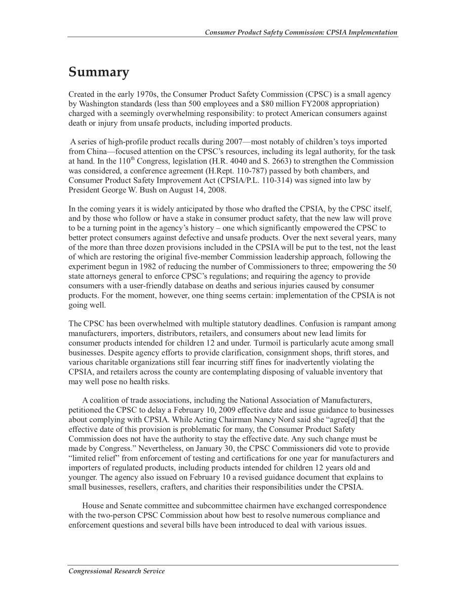 [20090402]RS22821_消费品安全委员会：CPSIA实施.pdf_第2页