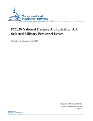 [20200918]R46107_2020财年国防授权法案：选定的军事人员问题.pdf