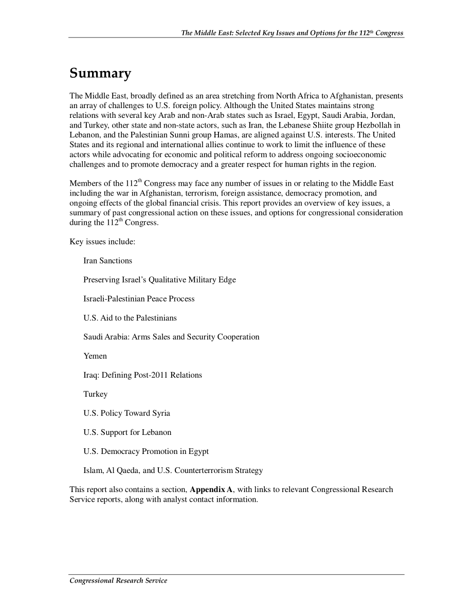 [20110103]R41556_中东：第112届大会的主要议题和选择.pdf_第2页