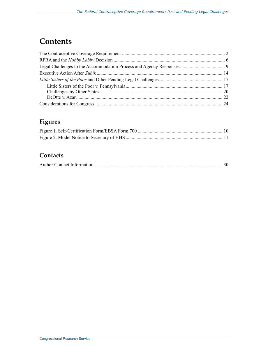 [20200428]R45928_联邦避孕覆盖要求：过去和未决的法律挑战.pdf_第3页