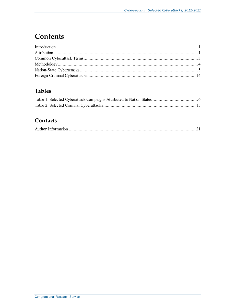 [20211122]R46974_网络安全：2012-2021年选定的网络攻击.pdf_第3页