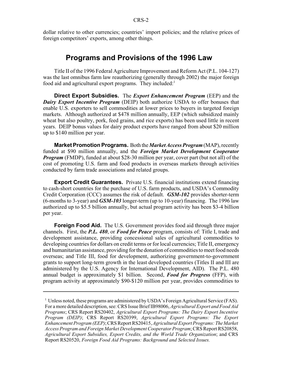 [20030128]RS20997_农业法案贸易和粮食援助条款.pdf_第2页