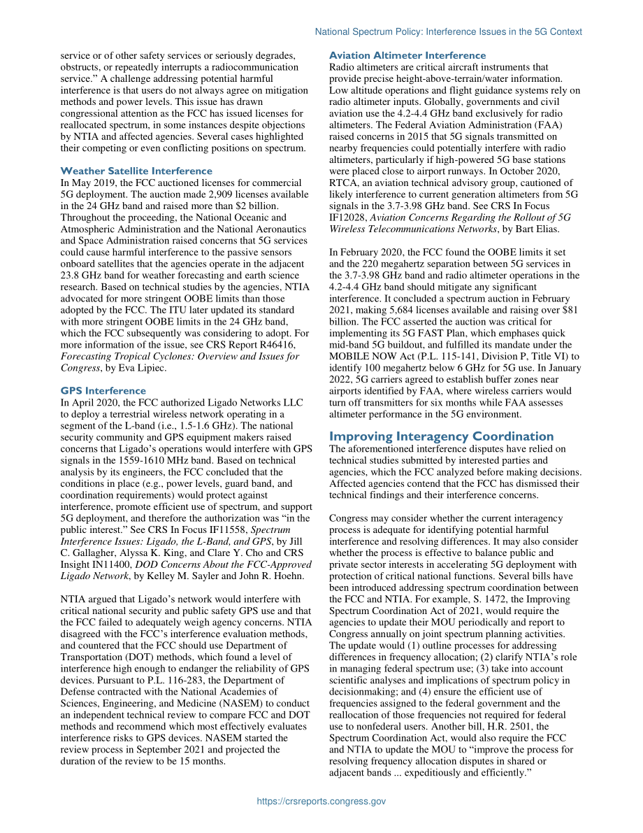 [20220214]IF12046_国家频谱政策：5G环境下的干扰问题.pdf_第2页