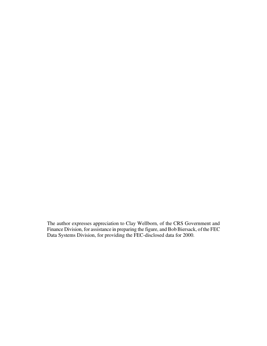 [20010316]RL30884_2000年联邦选举中的竞选资金：资金流动概况和估计.pdf_第2页