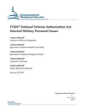 [20170123]R44577_2017财年国防授权法案：选定的军事人员问题.pdf