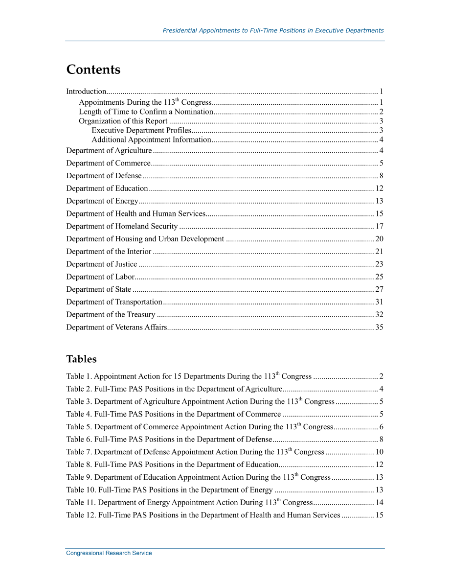 [20150715]R44107_第113届国会期间总统任命执行部门全职职位.pdf_第3页