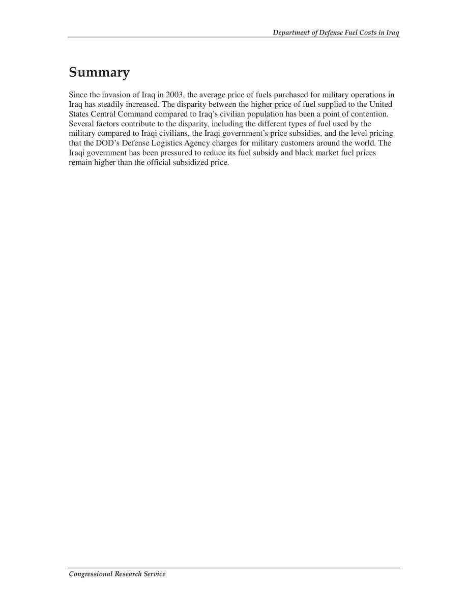 [20080723]RS22923_国防部在伊拉克的燃料成本.pdf_第2页