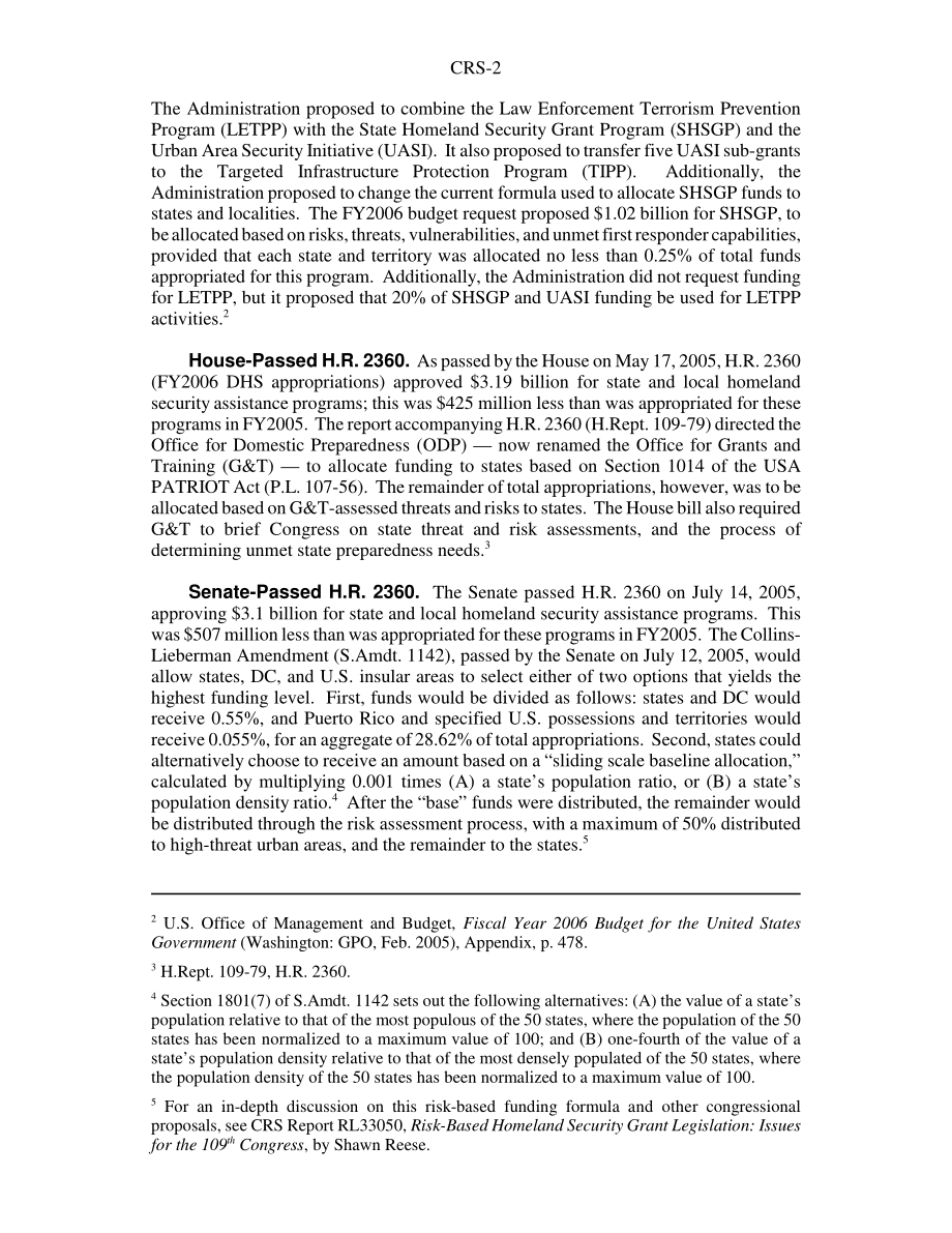 [20060725]RS22050_2006财年国家和地方国土安全拨款.pdf_第2页