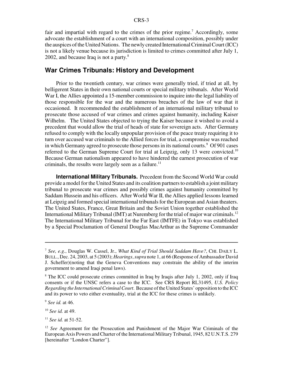 [20040407]RS21705_审判萨达姆·侯赛因国际罪行的选择.pdf_第3页