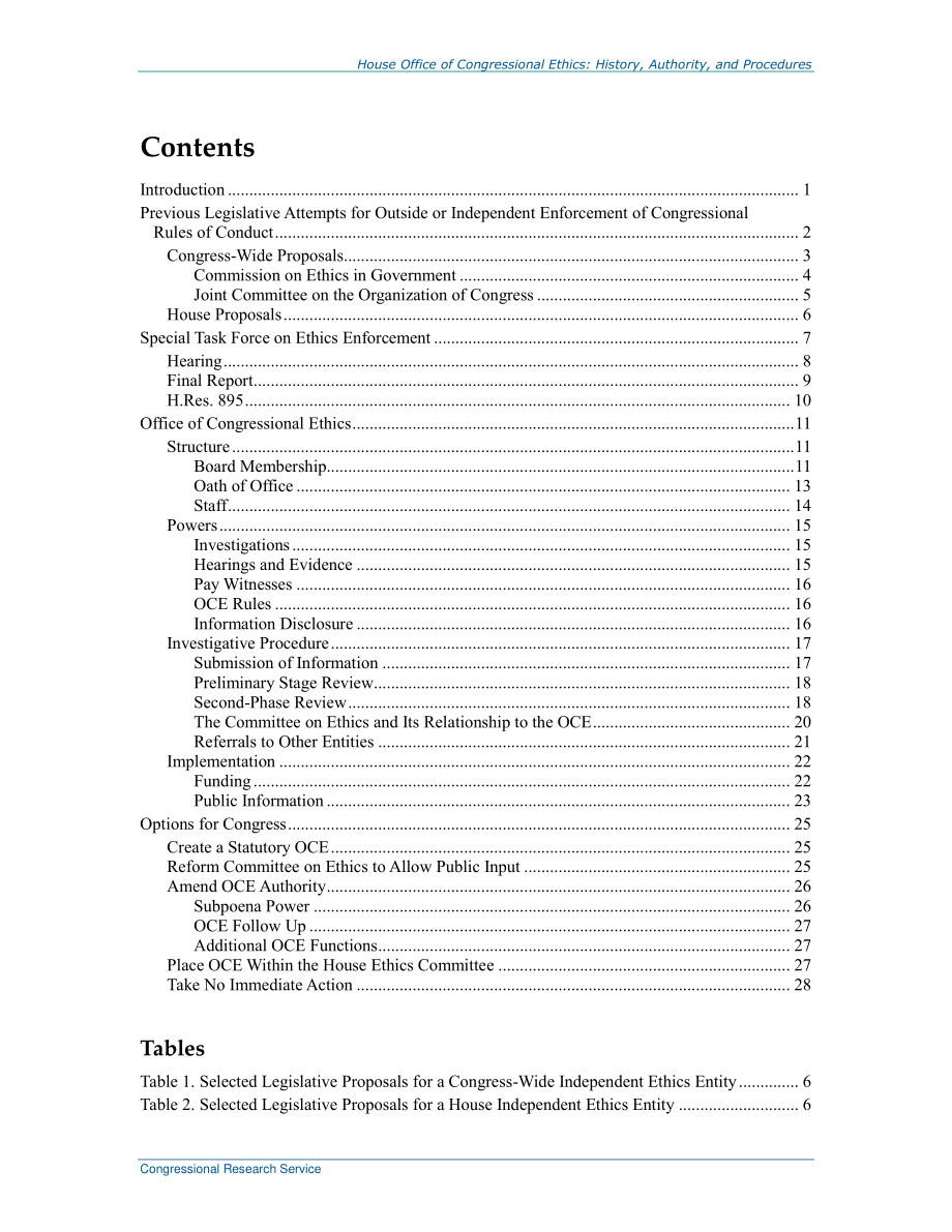 [20220203]R40760_众议院国会道德办公室：历史、权限和程序.pdf_第3页