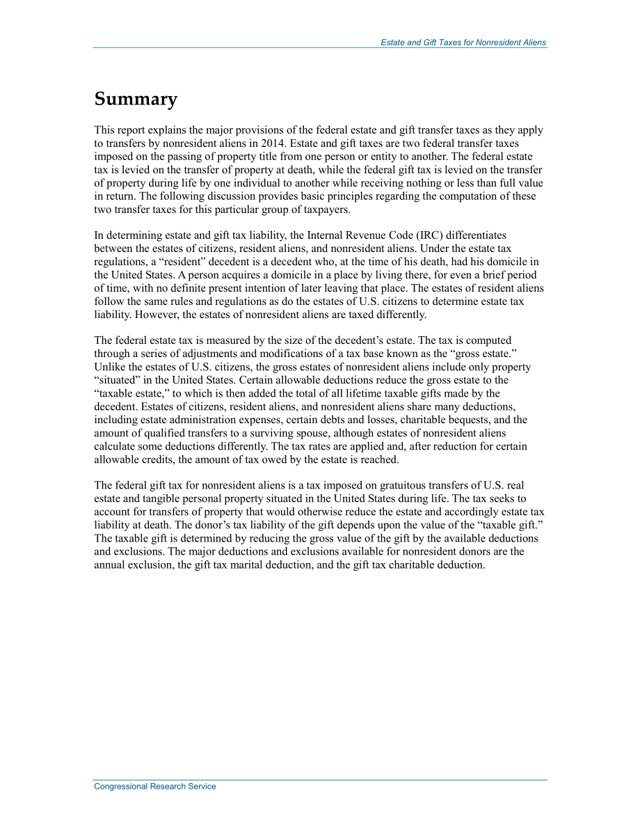 [20140602]R43576_非居民外国人的遗产税和赠与税.pdf_第2页
