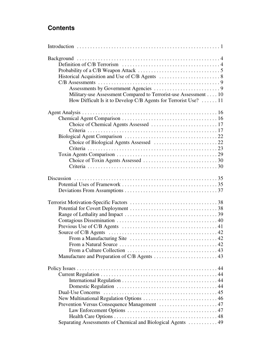 [20040623]RL32391_使用化学和生物制剂的小规模恐怖袭击：评估框架和初步比较.pdf_第3页