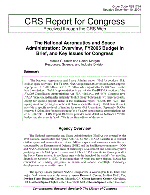 [20041210]RS21744_美国国家航空航天局：概述、2005财年预算概要以及国会的关键问题.pdf