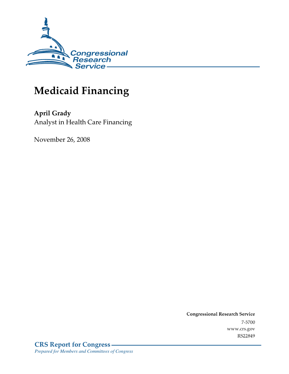 [20081126]RS22849_医疗补助资金.pdf_第1页