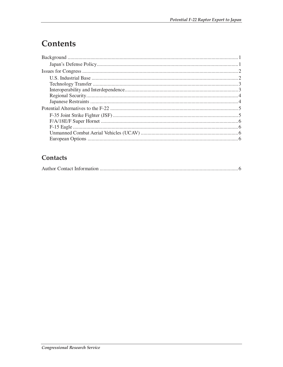 [20090311]RS22684_F-22猛禽战机可能出口至日本.pdf_第3页