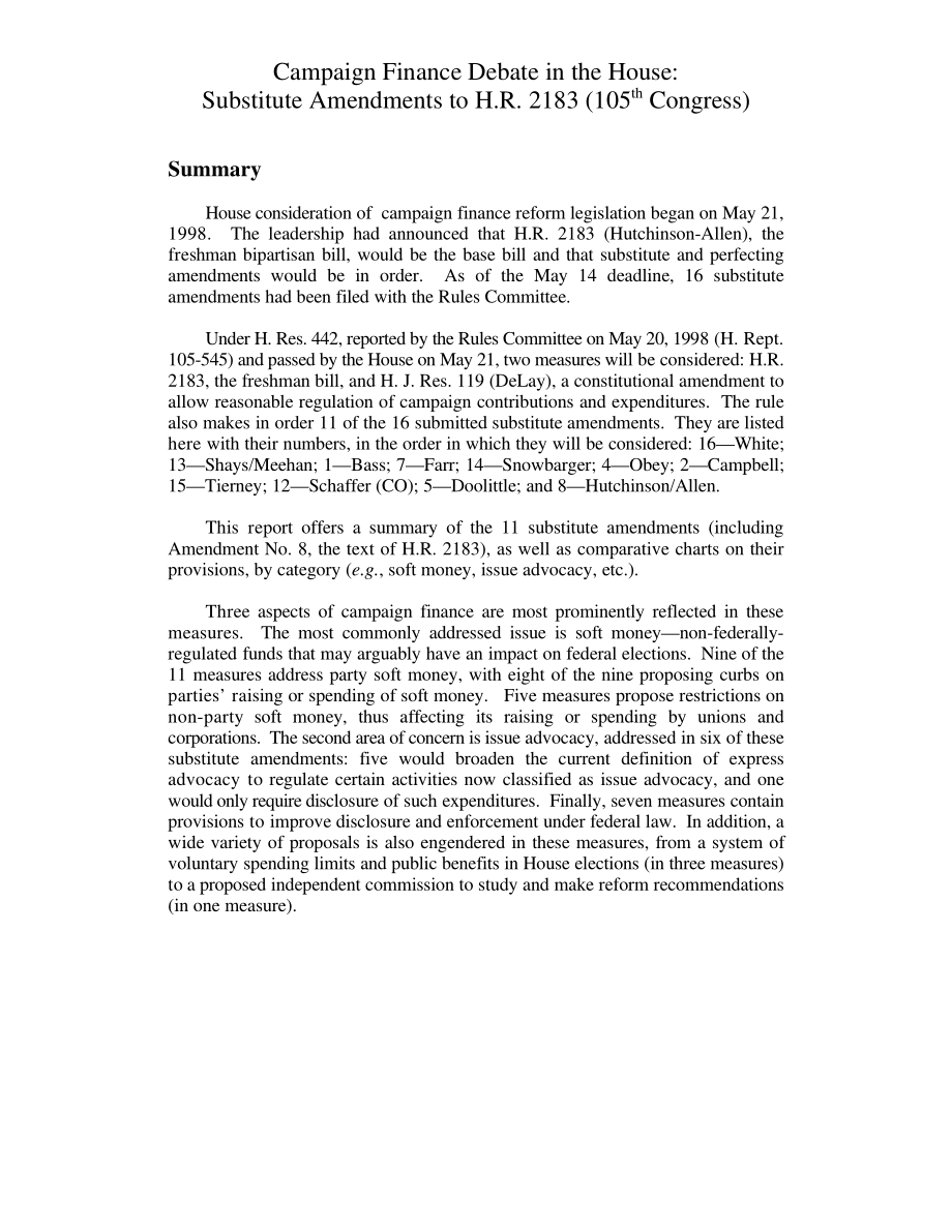 [19980610]98-494GOV_众议院竞选资金辩论： Substitute Amendments to H.R. 2183 (105th Congress).pdf_第3页