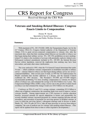 [19980813]98-373EPW_退伍军人与吸烟相关疾病：国会颁布赔偿限额.pdf