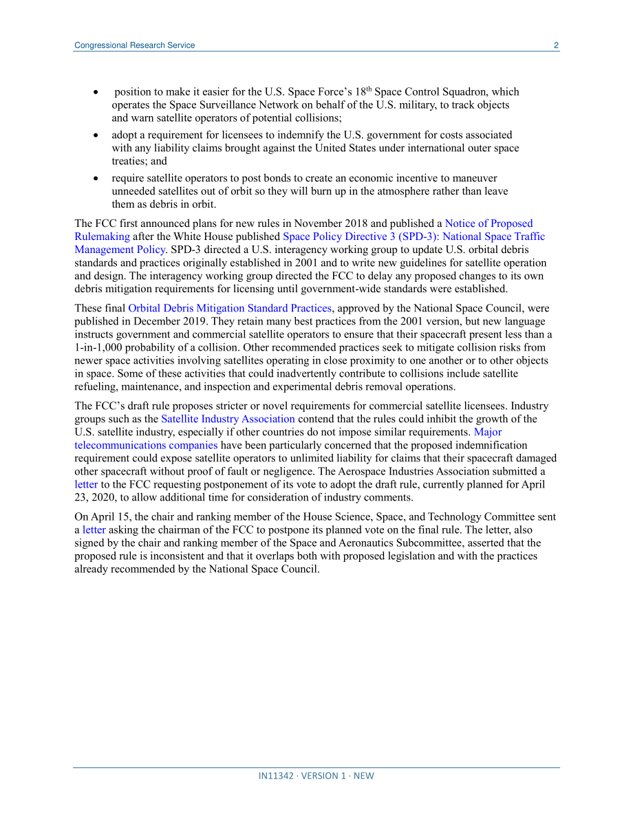 [20200417]IN11342_FCC规则草案旨在限制空间碎片.pdf_第2页