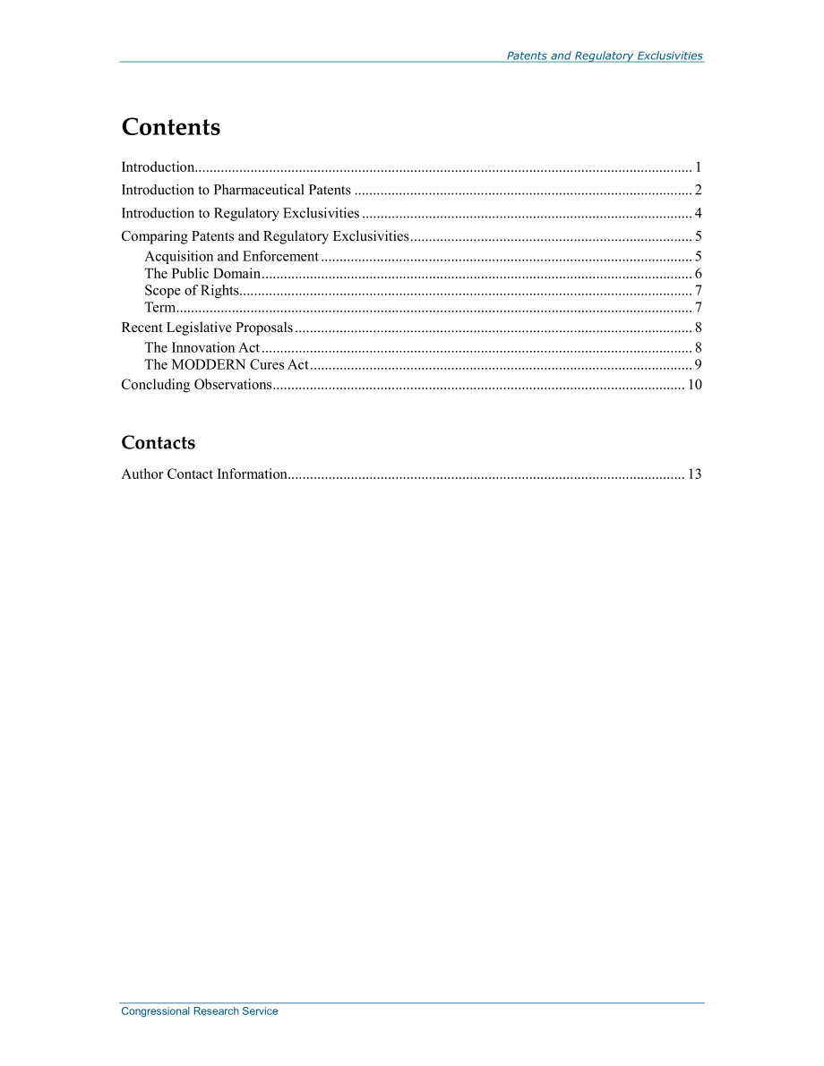 [20150501]R44032_专利和监管排他性：医药创新与竞争中的问题.pdf_第3页
