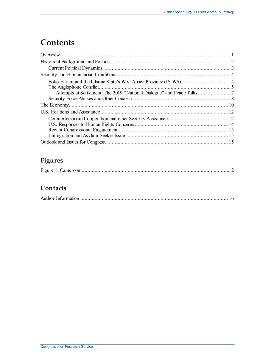 [20210922]R46919_喀麦隆：关键问题和美国政策.pdf_第3页