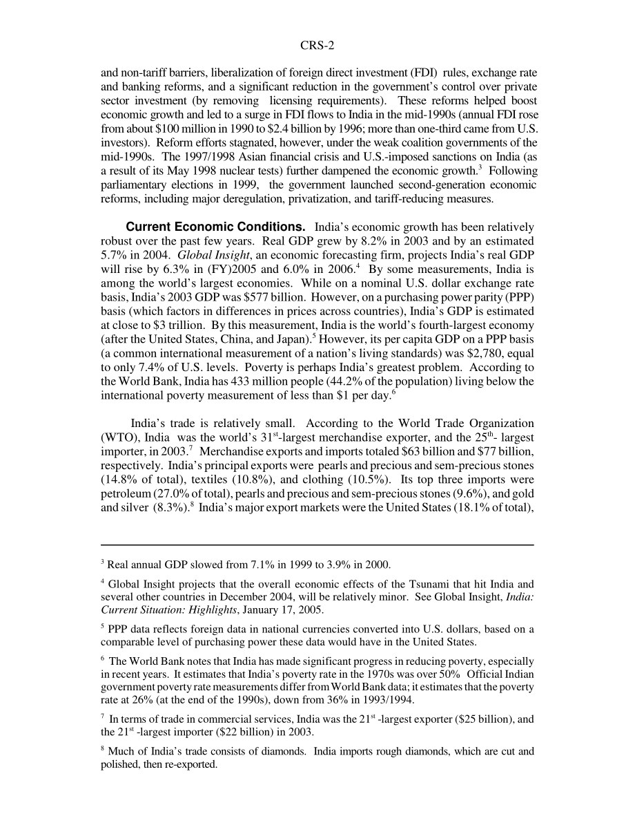 [20050210]RS21502_印美经济关系.pdf_第2页