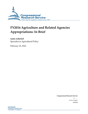 [20160223]R43938_2016财年农业和相关机构拨款：简言之.pdf