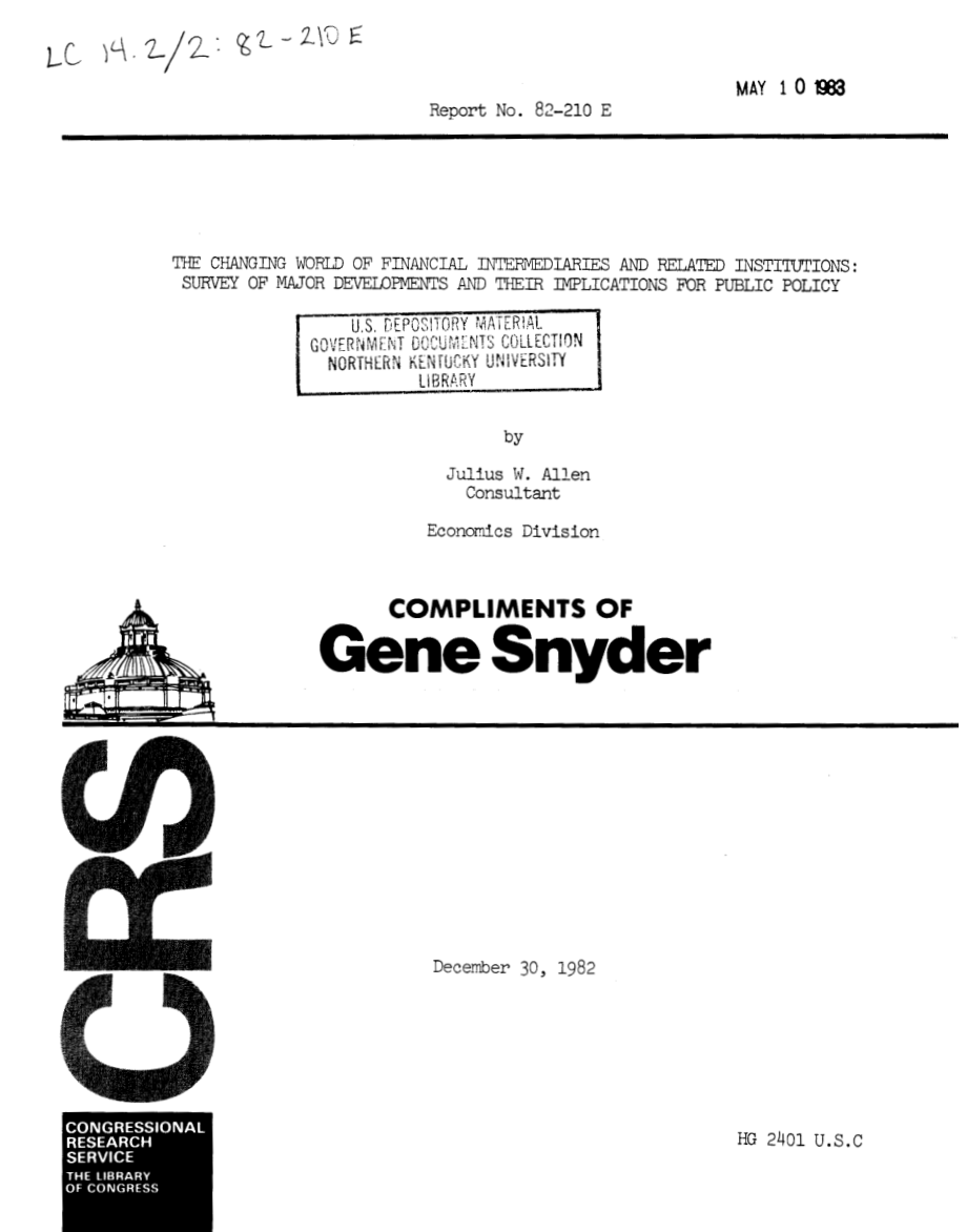 [19821230]82-210E_金融中介机构和相关机构不断变化的世界：主要发展及其对公共政策的影响调查.pdf_第1页