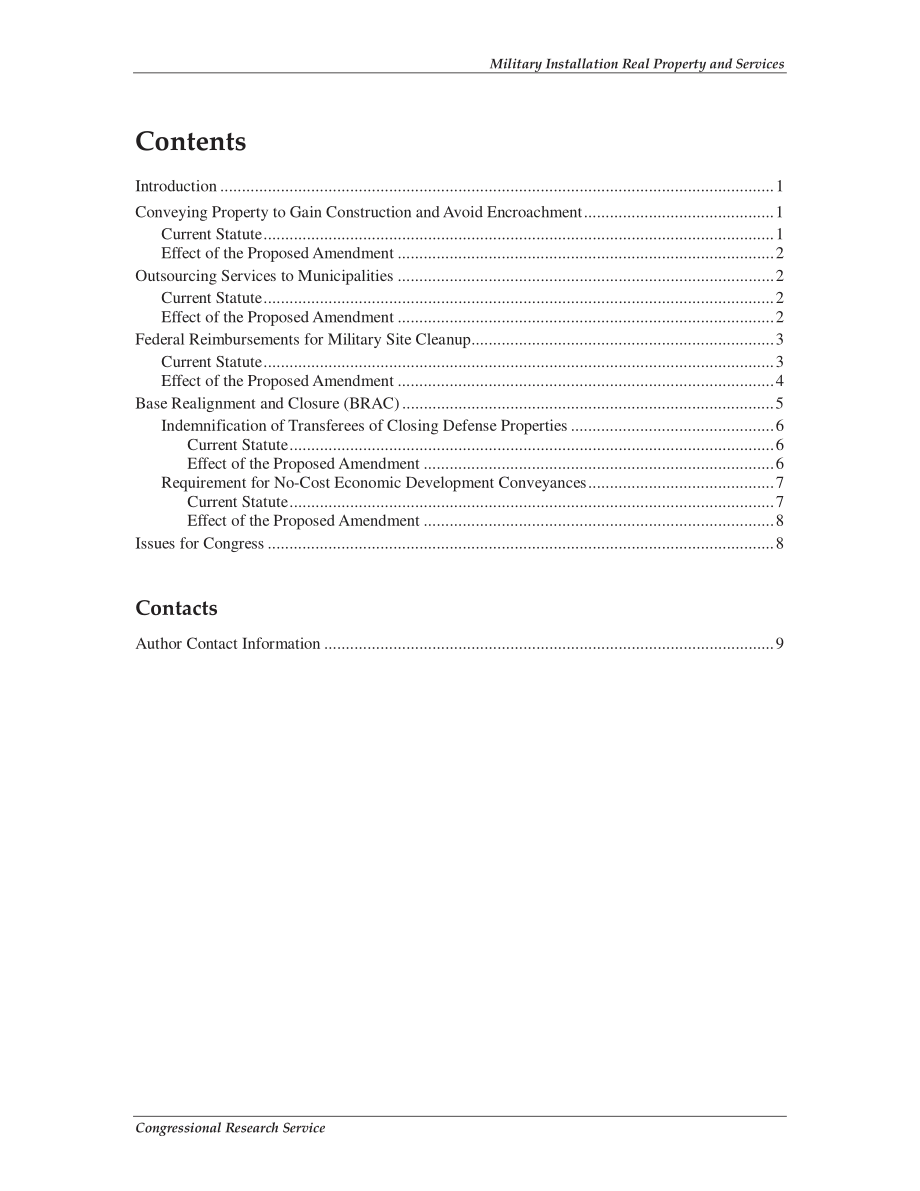 [20090604]R40620_军事设施不动产和服务：第111届国会的立法提案.pdf_第3页