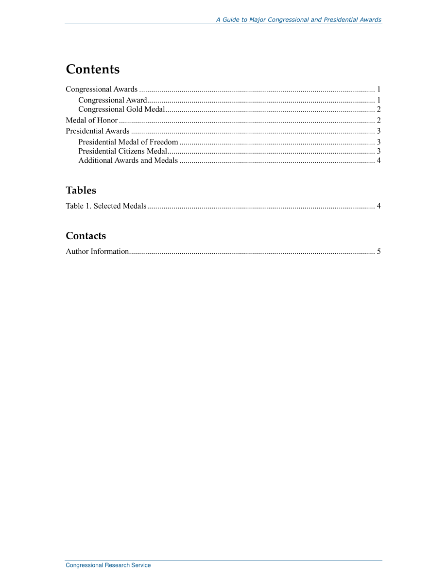 [20220128]R47020_国会和总统主要奖项指南.pdf_第3页