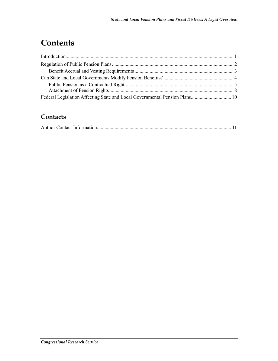 [20111216]R41736_州和地方养老金计划和财政困境：法律概述.pdf_第3页