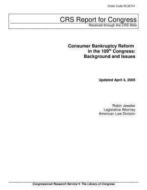 [20050404]RL32741_第109届国会消费者破产改革：背景和问题.pdf