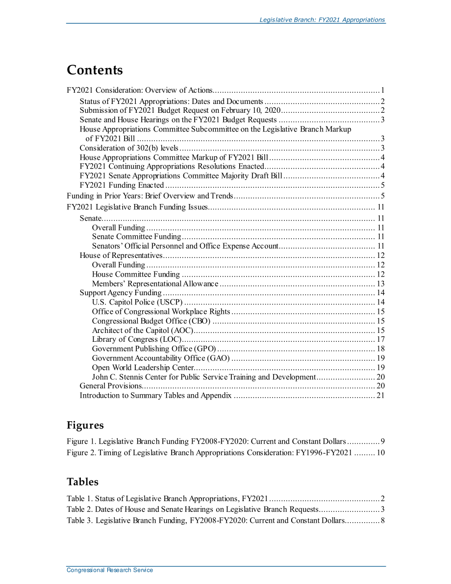 [20210226]R46469_立法部门：2021财年拨款.pdf_第3页