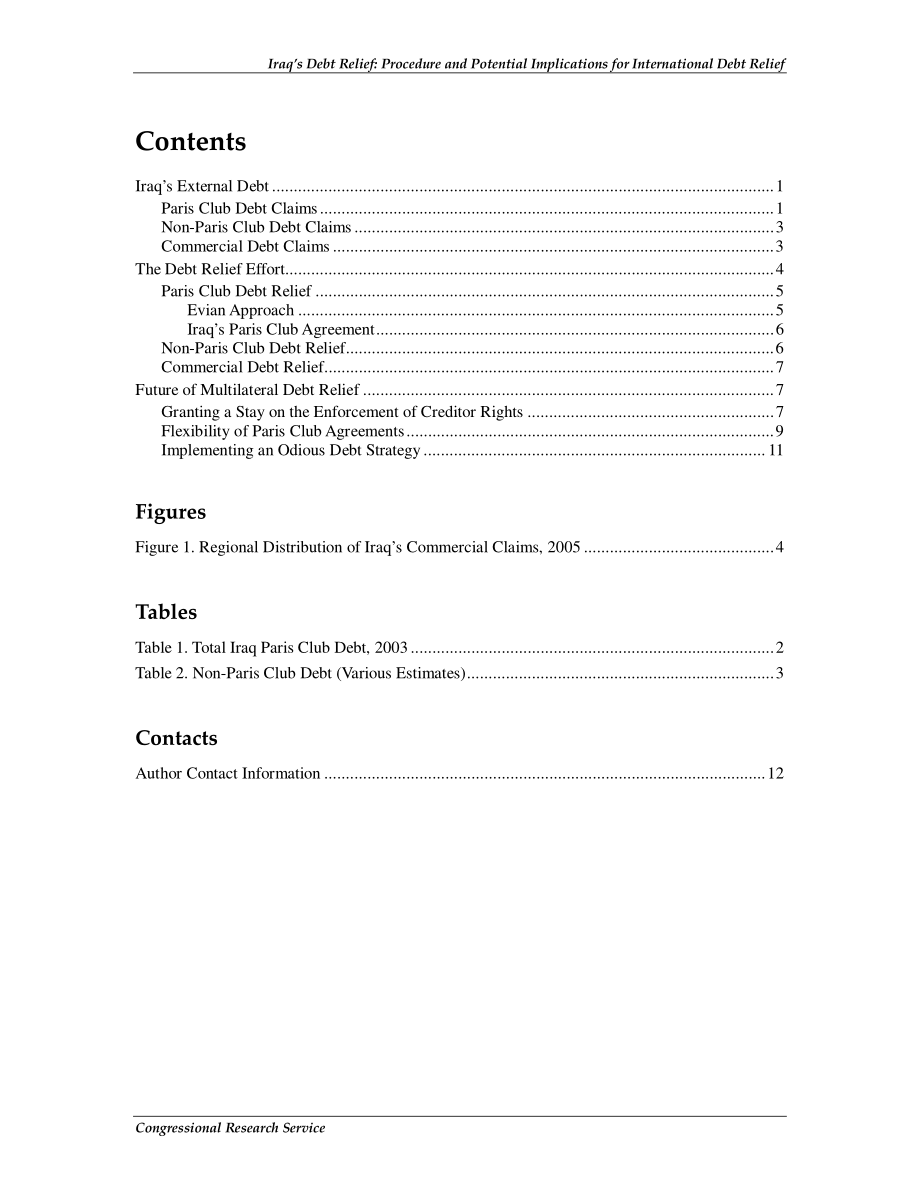 [20110329]RL33376_伊拉克债务减免：国际债务减免的程序和潜在影响.pdf_第3页