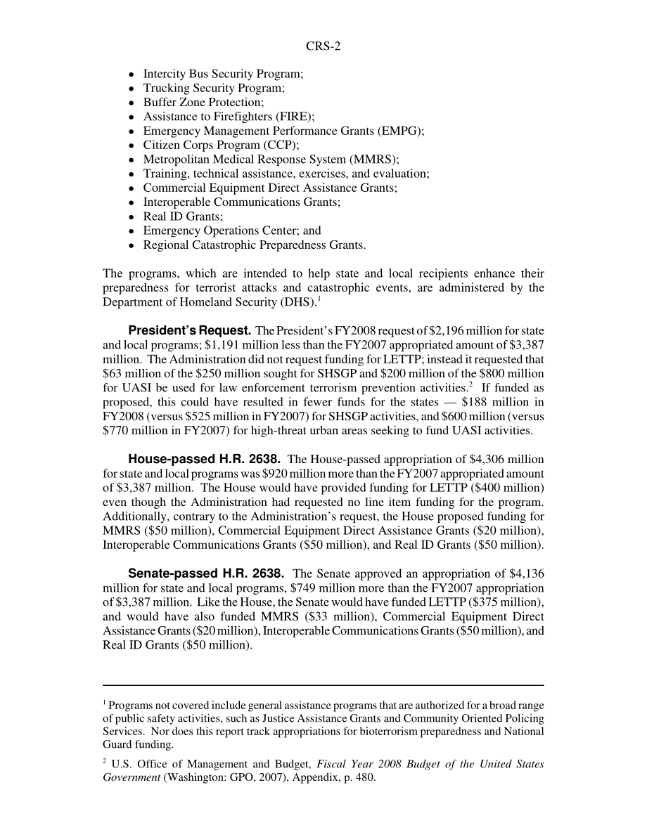 [20080125]RS22596_2008财年国家和地方国土安全拨款.pdf_第2页